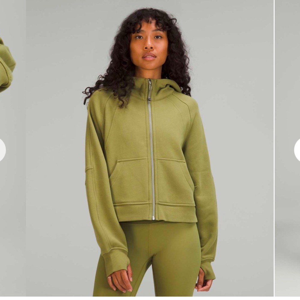 Lululemon oversized full-zip hoodie sz xs/sm gently used condition
